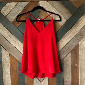 NEW! Red V-Neck Spaghetti Strap Women's Tank Top
